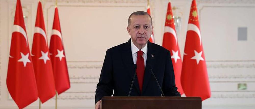 Der türkische Präsident Recep Tayyip Erdogan steht nach dem Erdbeben unter Druck.