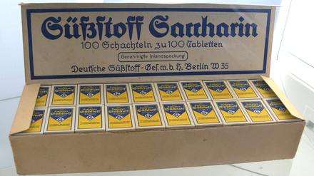 Saccharin: Mehr als 400-mal süßer als Zucker, metallischer Beigeschmack