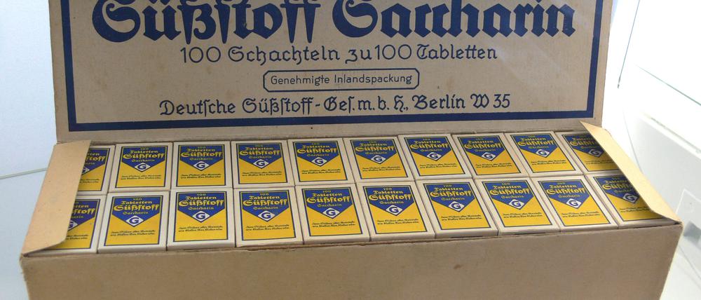 Saccharin: Mehr als 400-mal süßer als Zucker, metallischer Beigeschmack