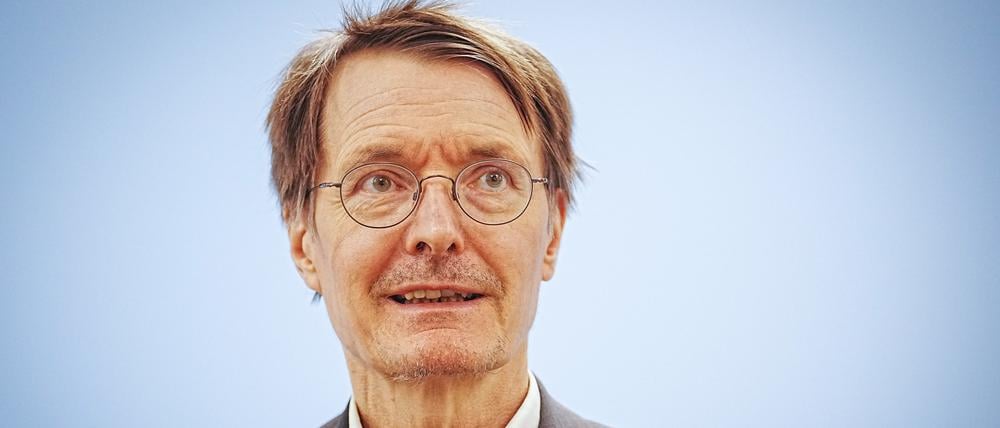 Karl Lauterbach (SPD), Bundesminister für Gesundheit (Archivbild)