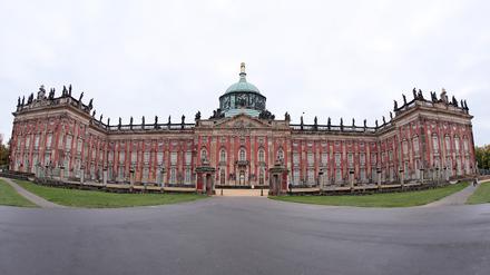 Der richtige Ort für Bach: das Neue Palais.