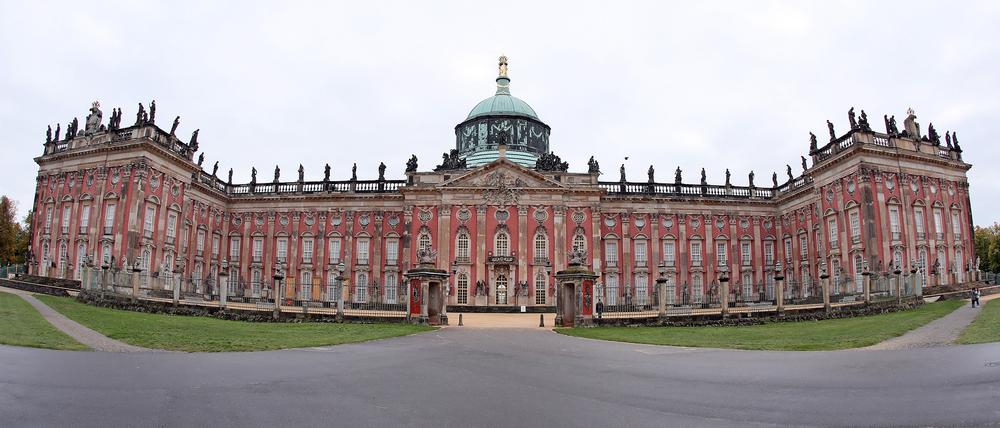 Der richtige Ort für Bach: das Neue Palais.