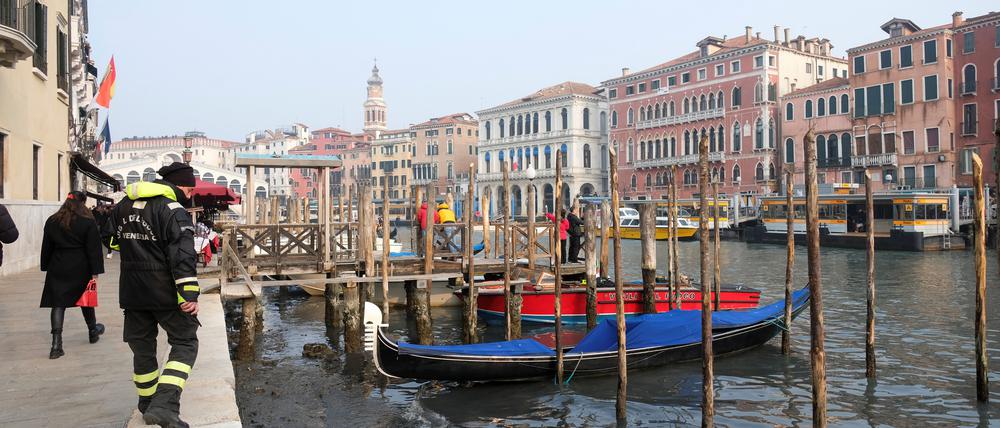 Venedig im Februar 2023.