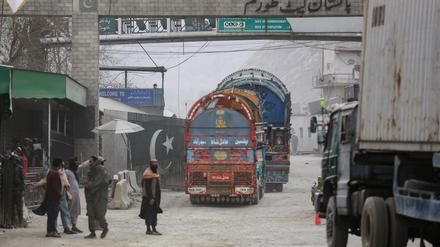Grenzübergang zwischen Pakistan und Afghanistan.