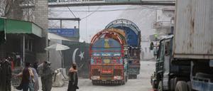 Grenzübergang zwischen Pakistan und Afghanistan.