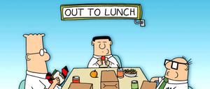 Dilbert und Kollegen.