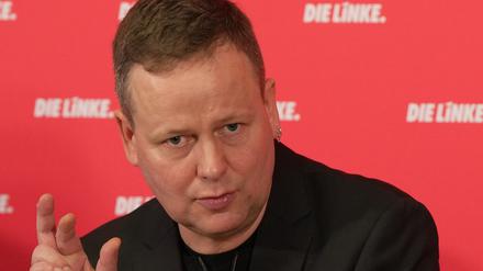 Klaus Lederer bei der Wiederholungswahl zum Berliner Abgeordnetenhaus.