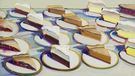 Verführerisch. Wayne Thiebauds „Pie Rows“ von 1961.