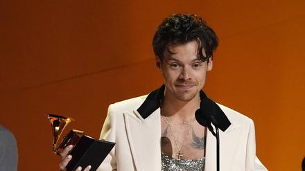 Harry Styles 2023 bei den 65. Grammy Awards.