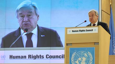 UN-Generalsekretär Antonio Guterres