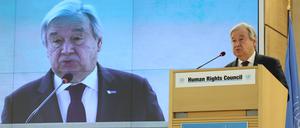 UN-Generalsekretär Antonio Guterres