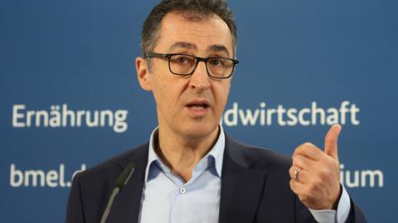 Cem Özdemir (Grüne) hofft, dass die Hersteller ihre Rezepturen überarbeiteten, um das WHO-Nährwertmodell zu erfüllen.