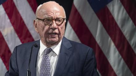 Rupert Murdoch (92) tritt kürzer.