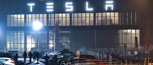 Das Tesla-Werk in Grünheide 