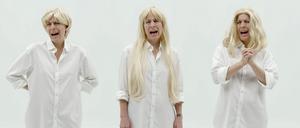 Das wird man doch wohl sagen dürfen. Candice Breitz wiederholt in ihrem Video „Whiteface“, was Nachrichtensprecher, TV-Moderatoren und Promis zum Thema Rassismus entschlüpft.