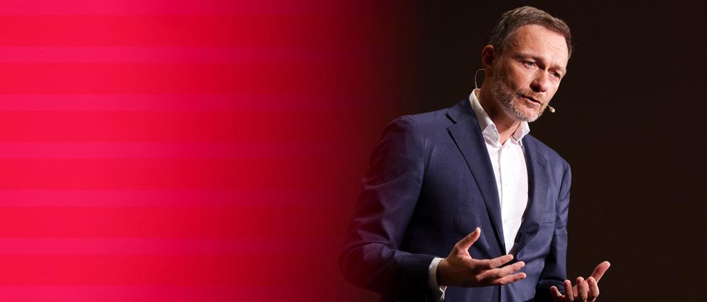 Bundesfinanzminister Christian Lindner.