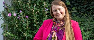 Natscha Kampusch liest anlässlich der „Woche der seelischen Gesundheit“ in Potsdam.