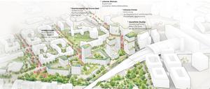 Das Architekturbüro ISSS research ging als Sieger aus dem im April 2022 abgeschlossenen wettbewerblichen Dialogverfahren zur Neugestaltung des ULAP-Quartiers am  Hauptbahnhof hervor.
