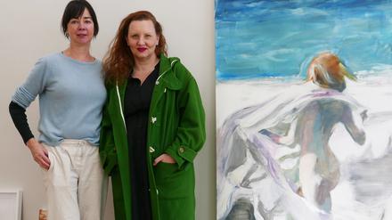 Florentine Joop (r.) und Tanja Selzer haben beide in Hamburg an der Fachhochschule für Gestaltung studiert.