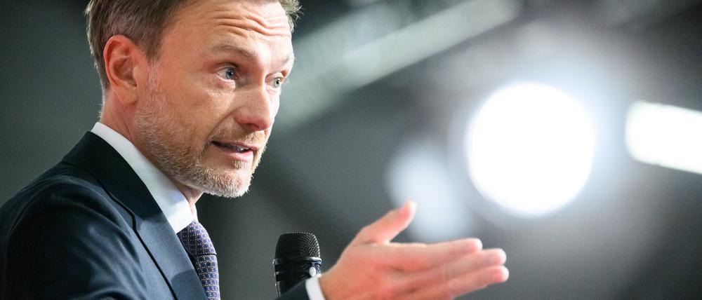 Bundesfinanzminister Christian Lindner (FDP)