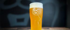 „Damals“, ein historisches fränkisches Lagerbier, von „Bräugier“.