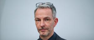 Frank Ebert, neuer Landesbeauftragter für die Aufarbeitung der SED-Diktatur, nach seiner Amtseinführung im Berliner Abgeordnetenhaus.