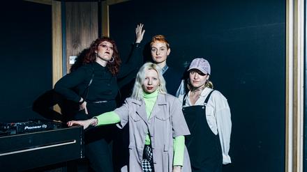 Mitglieder des Crush Kollektivs: María de la Plaza, Anka Krull, Mathilde Neuville, Aysun Yildirim.
