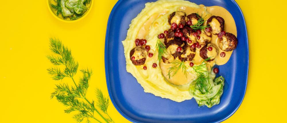 Alter Schwede! Die Vöttbullar aus Sonnenblumenhack von Peter Wagner.