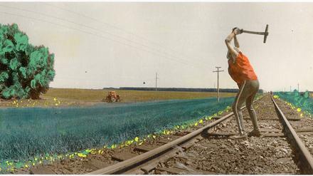 Viktor and Sergiy Kochetov, „Railroad reconstruction between Vovchansk and Bilyi Kolodiaz, 1991.