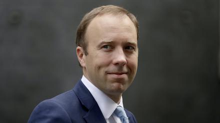 Matt Hancock, damaliger Gesundheitsminister von Großbritannien (Archivbild)