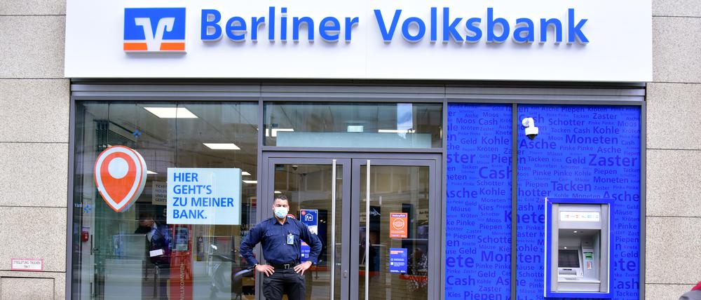 Eine Filiale der Volksbank in Berlin-Mitte.