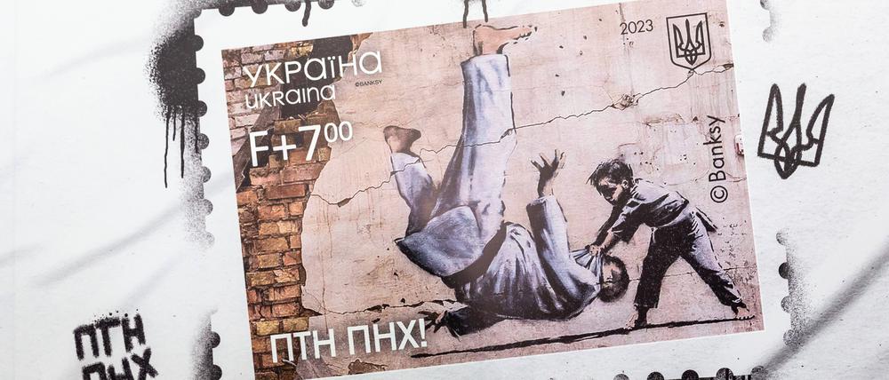 Ukrainische Briefmarke.