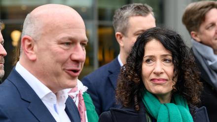 Bettina Jarasch und Kai Wegner