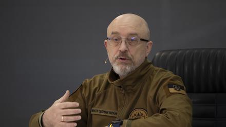 Oleksij Resnikow, Verteidigungsminister der Ukraine.
