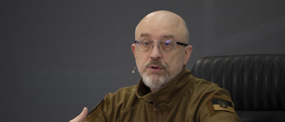 Der ukrainische Verteidigungsminister Oleksij Resnikow hat erneute Korruptionsvorwürfe gegen sein Haus zurückgewiesen (Archivbild).