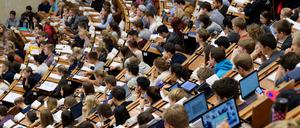 Studierende sind besonders stark von der Inflation betroffen.