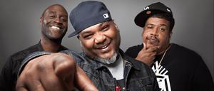Posdnuos, Pasemaster Mase und Trugoy the Dove (v. l.) von De La Soul.