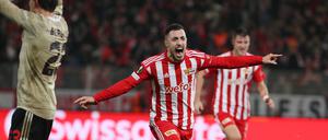 Gegen Ajax erzielte Josip Juranovic sein erstes Tor für den 1. FC Union Berlin.