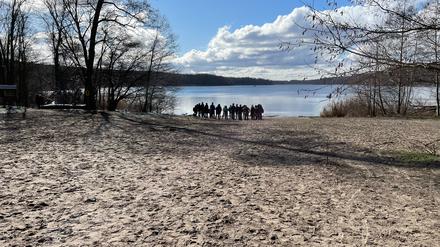 Badestrand Sacrower See