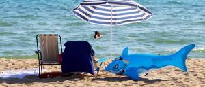 Ein Strand in Palma de Mallorca
