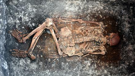 Dieser Reiter wurde vor rund 5000 Jahren im heutigen Bulgarien bestattet.