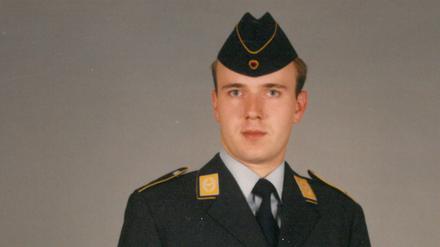 Kai Wegner als Soldat bei der Bundeswehr