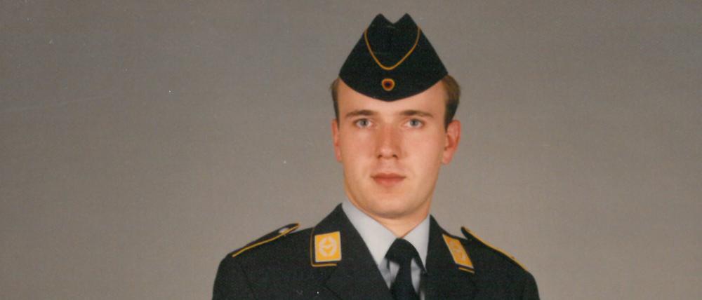 Kai Wegner als Soldat bei der Bundeswehr