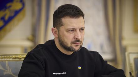 Wolodymyr Selenskyj, Präsident der Ukraine, empfiehlt Moskau, seine Bürger auf Gebietsverlust vorbereiten (Archivbild).