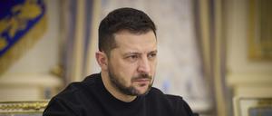 Wolodymyr Selenskyj, Präsident der Ukraine, empfiehlt Moskau, seine Bürger auf Gebietsverlust vorbereiten (Archivbild).