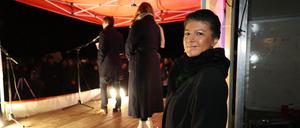 Vor der Wiederholungswahl zum Abgeordnetenhaus hatte die Linke in Tempelhof-Schöneberg Sahra Wagenknecht eingeladen.