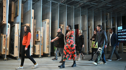 Erster Tag von: „The Exhibit: Finding the Next Great Artist.”