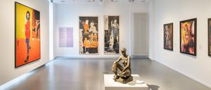Ausstellungsansichten „Menschenbild – der expressionistische Blick“.