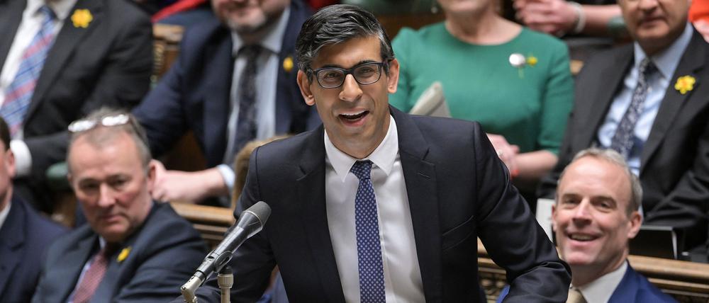 Großbritanniens Premier Rishi Sunak.