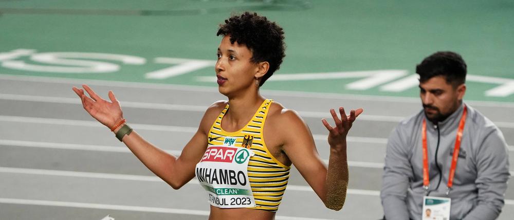 Malaika Mihambo kann den IOC-Beschluss nicht verstehen.